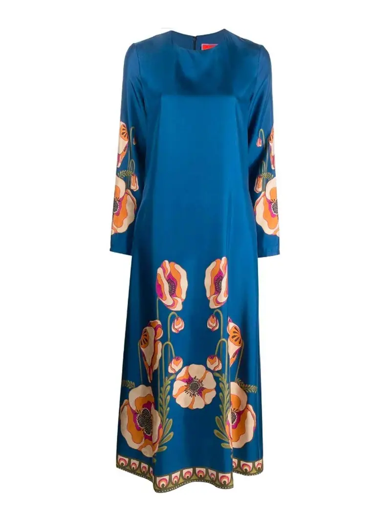 La DoubleJ Vestito lungo Blu