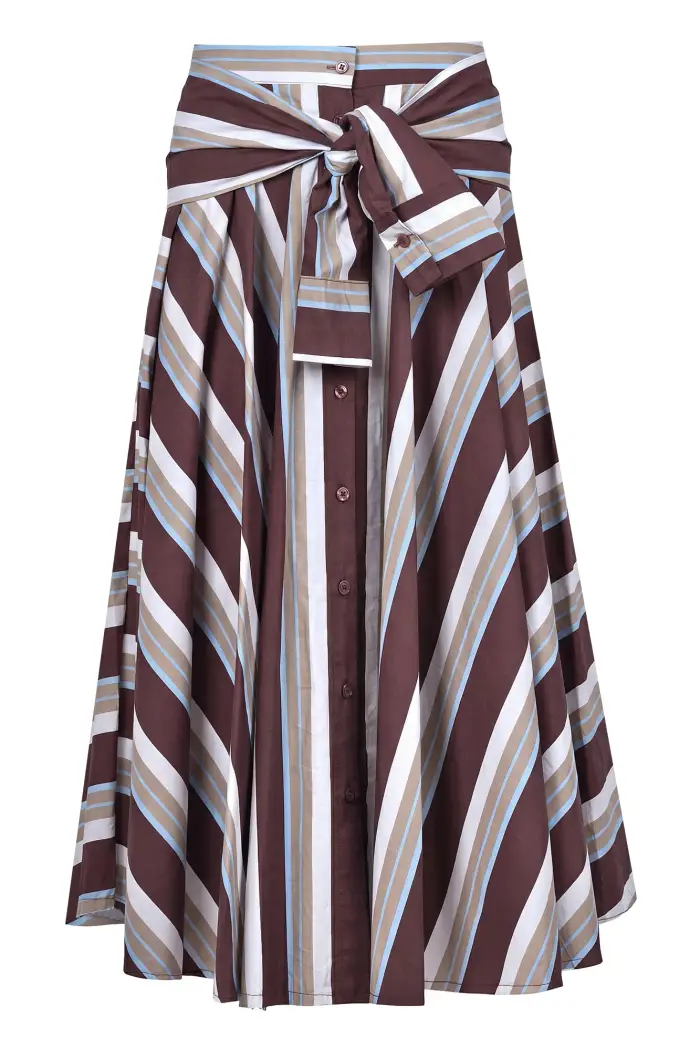 La Femme Blanche Gonna - 471792 - Multicolor