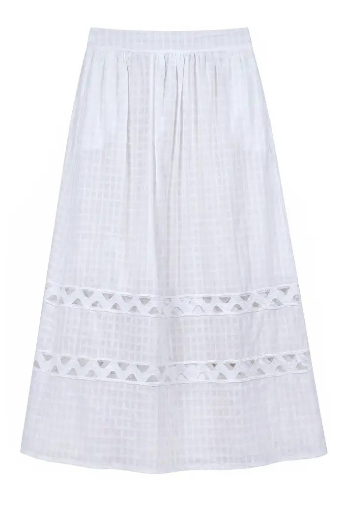 La Femme Blanche Gonna - 471793 - Bianco