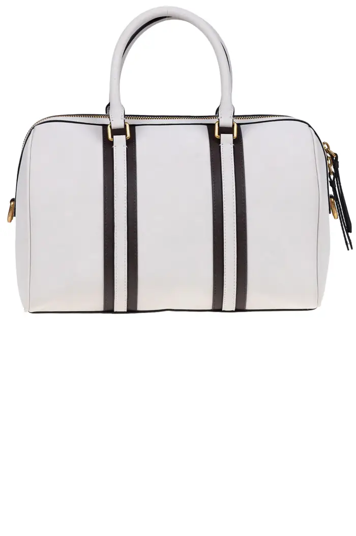 LA MARTINA Borsa a bauletto Crema