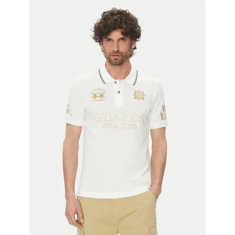 LA MARTINA Polo Bianco 3225480