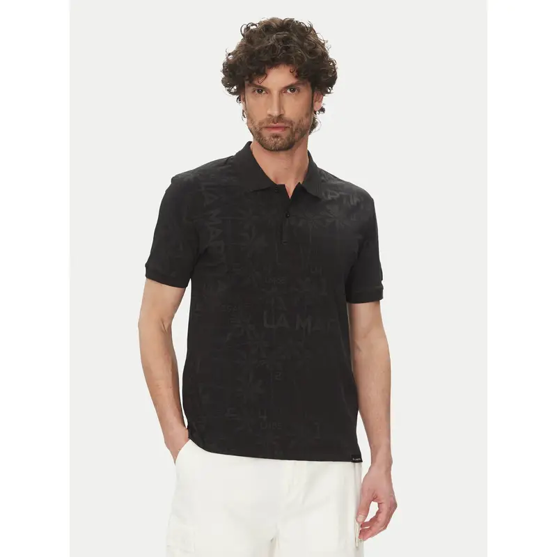 LA MARTINA Polo Nero 3225478