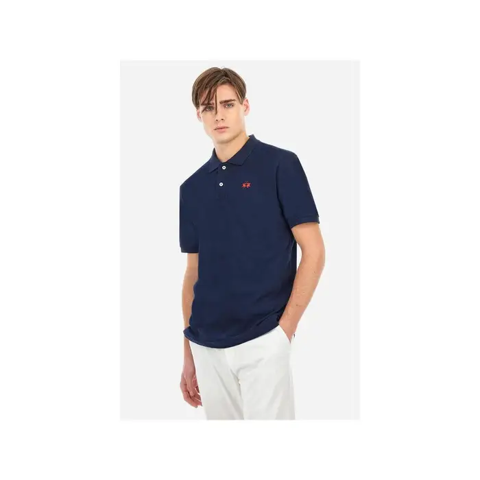 LA MARTINA Polo ATRMPN-55110 Blu