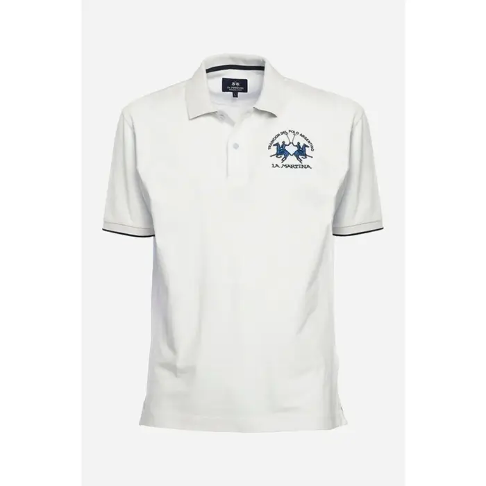 LA MARTINA Polo CCMP11 PK001-0001 OPTIC WHITE Bianco