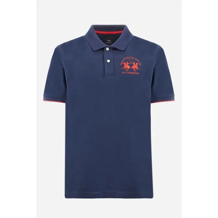 LA MARTINA Polo CCMP11 PK001-07017 NAVY Blu