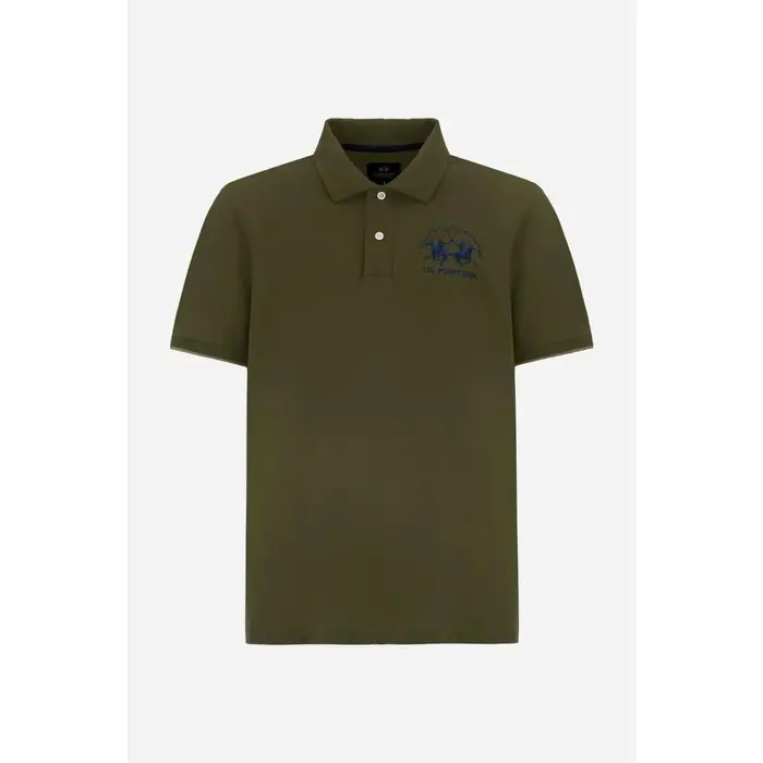 LA MARTINA T-shirt & Polo MCP001 PK001-03316 BURNT OLIVE Verde