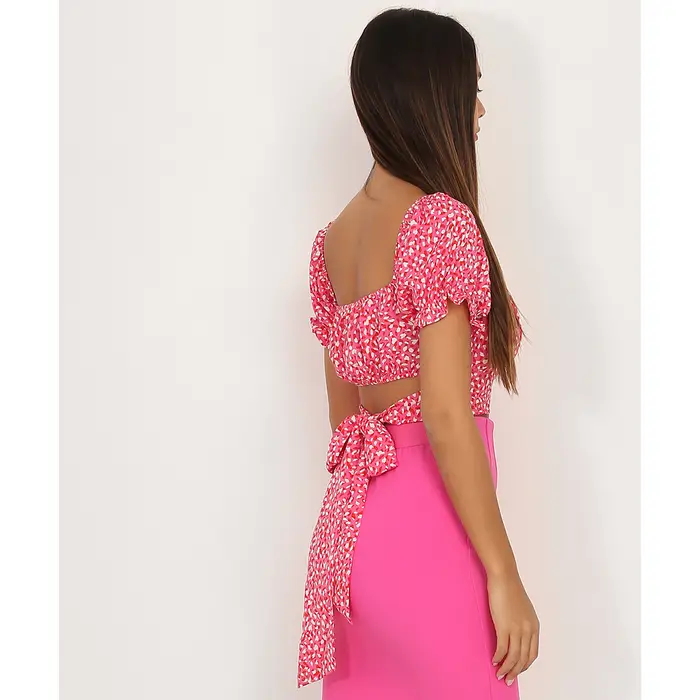 Camicetta La Modeuse 63017_P142925 Rosa miniatura 3