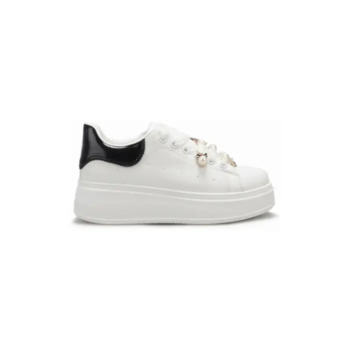 La Modeuse Sneakers basse 78346_P186517 Bianco