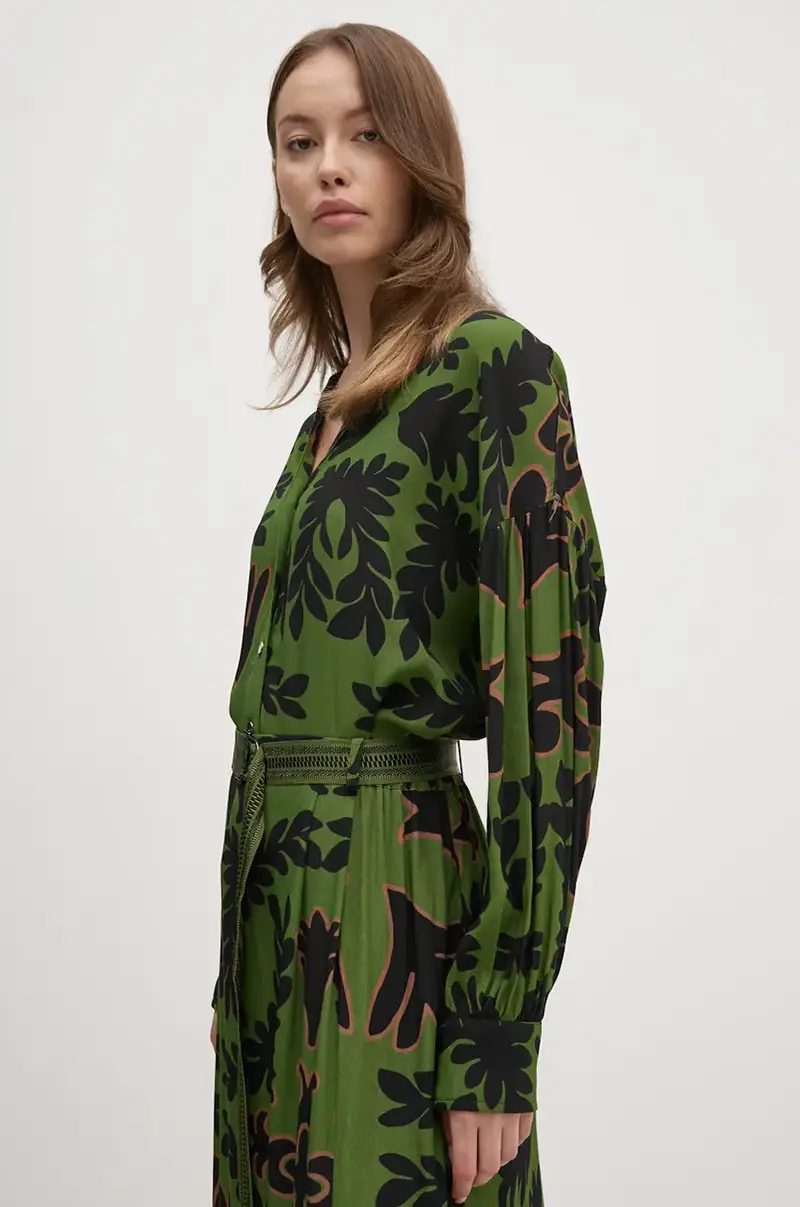 La Petite Française camicia PFCHERCHEUSE donna colore verde PFCHERCHEUSE