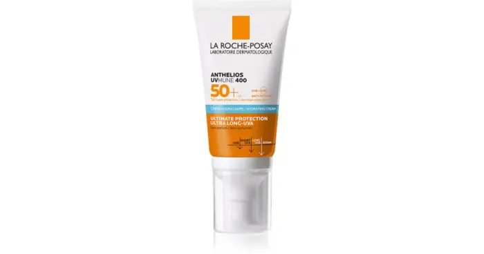 La Roche Posay Crema solare viso uvmune 400 idratante altissima protezione SPF50+ senza profumo 50ml