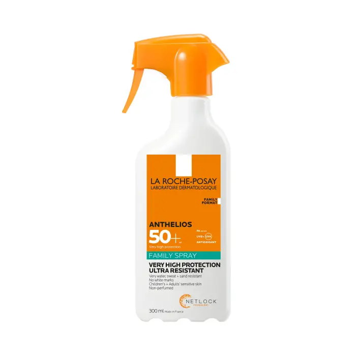 La Roche-Posay Family Spray SPF50+ Senza profumo 300ml - Spray solare corpo alta prot