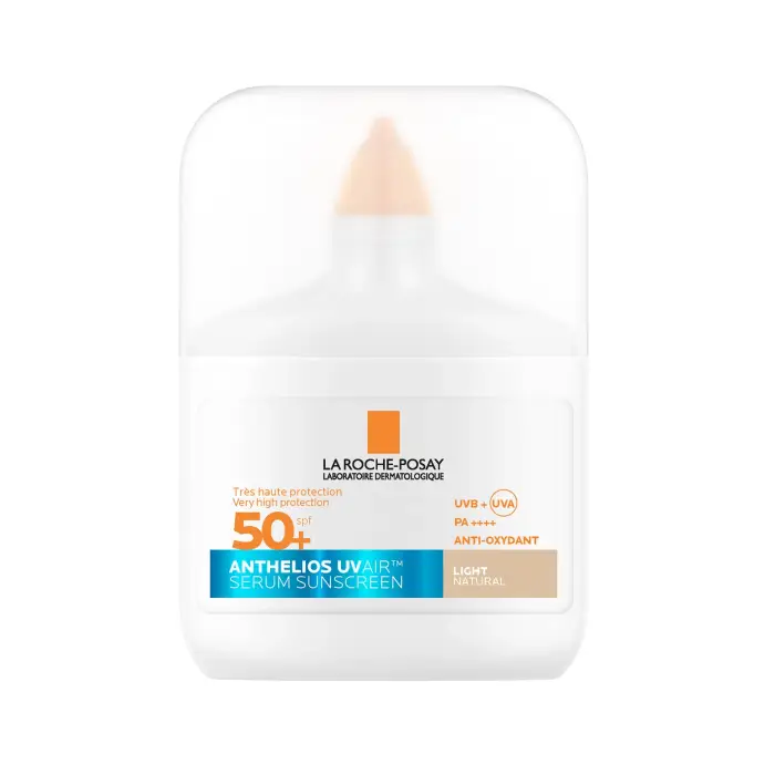 UVAir SPF 50+ Siero Solare Invisibile Tonalità Chiara 50ml - Solare viso alta prot