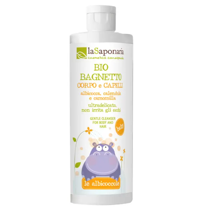 La Saponaria Bio Bagnetto Corpo e Capelli, 500 ml