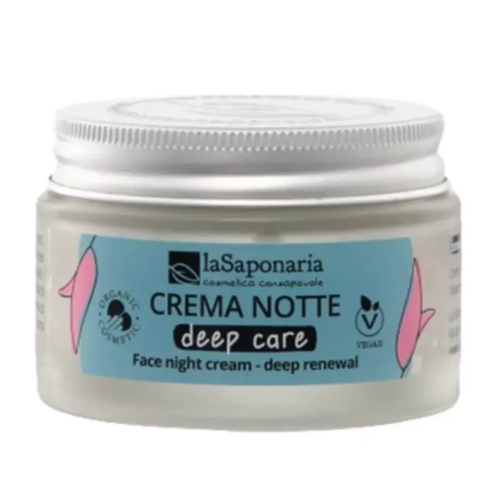 La Saponaria Crema Viso Notte Deep Care, 50 ml