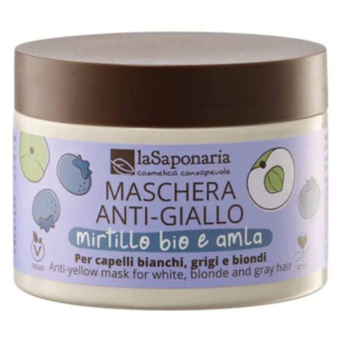 La Saponaria Maschera Anti-Giallo, 200 ml