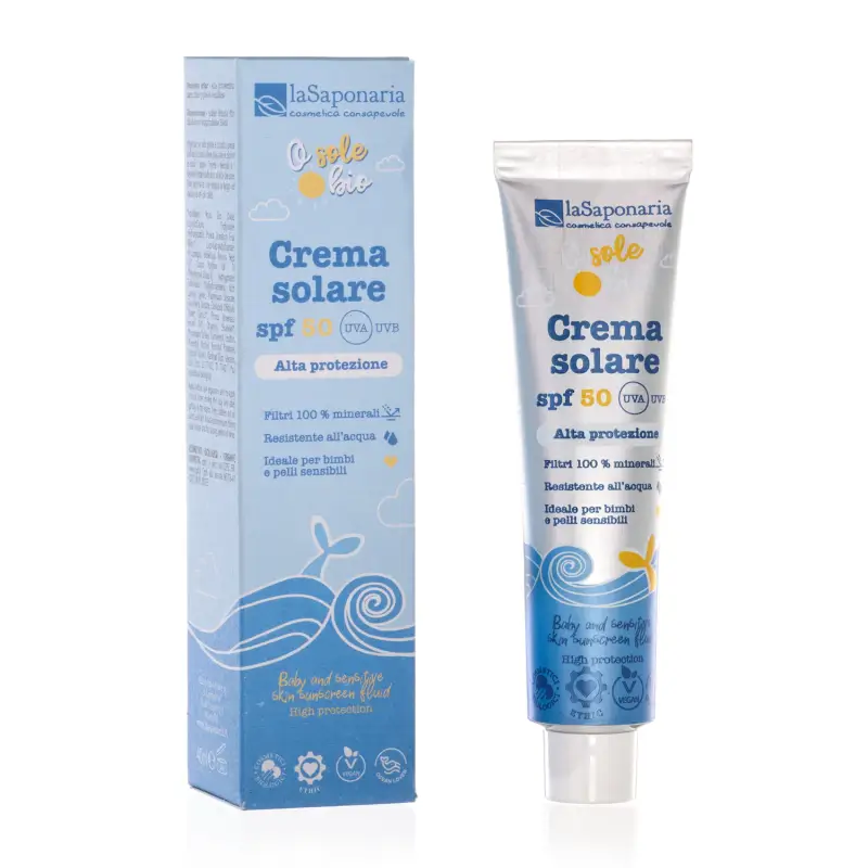 Crema Solare SPF50 40ml - Crema Solare Bambini