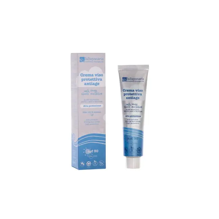 La Saponaria osolebio Crema Viso Protettiva Antiage SPF30 40 ml