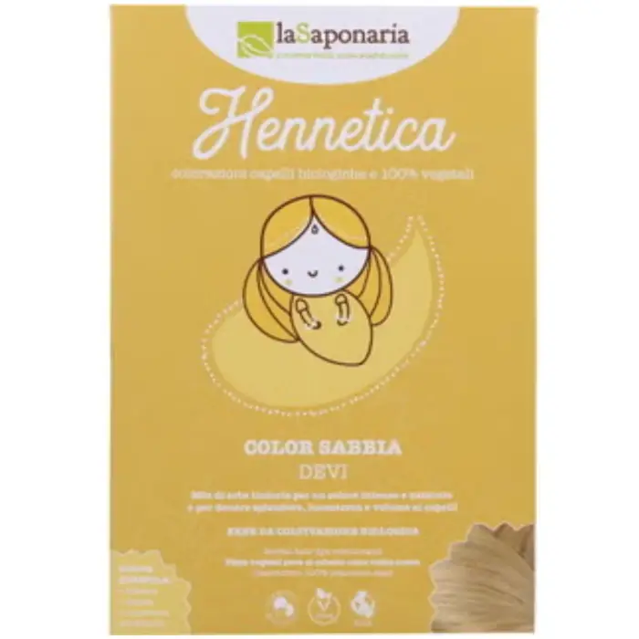 La Saponaria Tinta Vegetale Color Sabbia - Devi 100 g