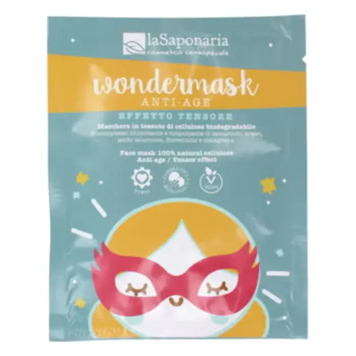 La Saponaria Wondermask Maschera in Tessuto Anti-Age 10 ml