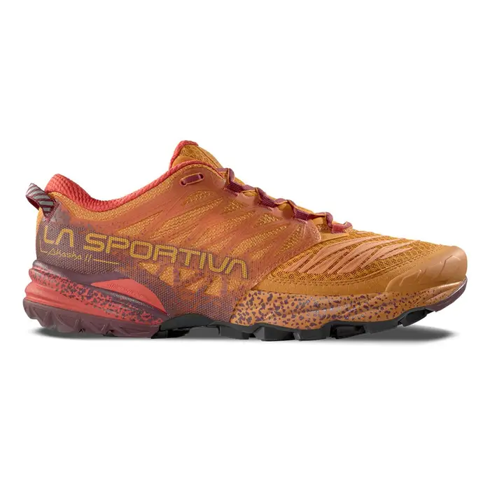 Akasha 2 Arancio Rosso - Scarpe Trail Running Uomo EUR