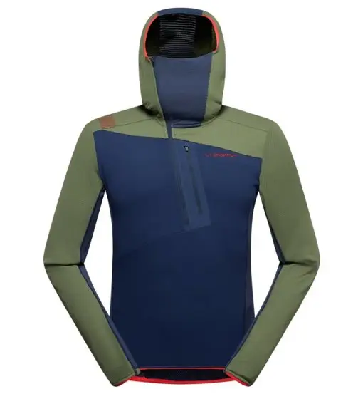 La Sportiva Big Wall Pullover Hoody - felpa con cappuccio - uomo Blue