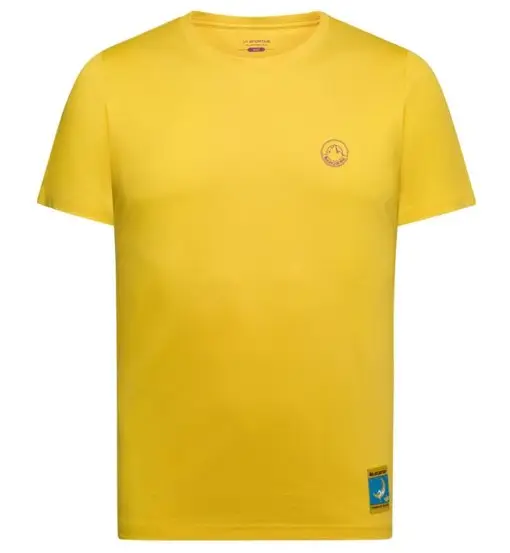 Climbing on the Moon - T-Shirt - uomo Yellow