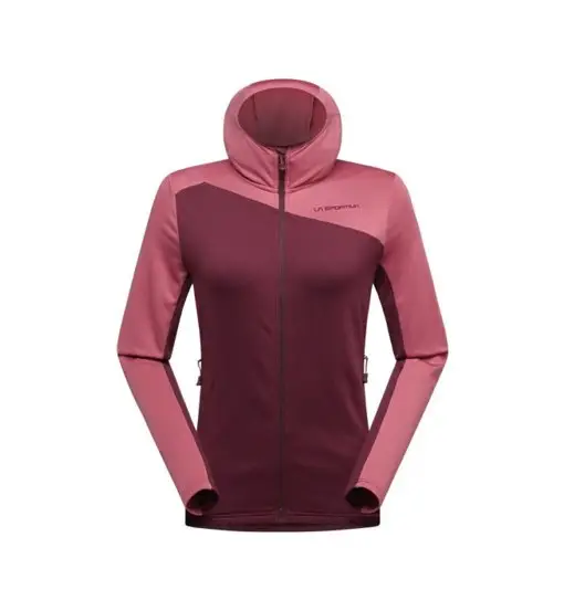 La Sportiva Cosmic Thermal Hoody W - felpa in pile - donna Dark Red