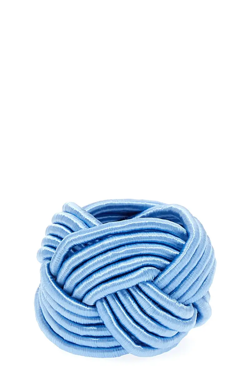 LABARRI Porta Tovagliolo 'Nodo' Azzurro