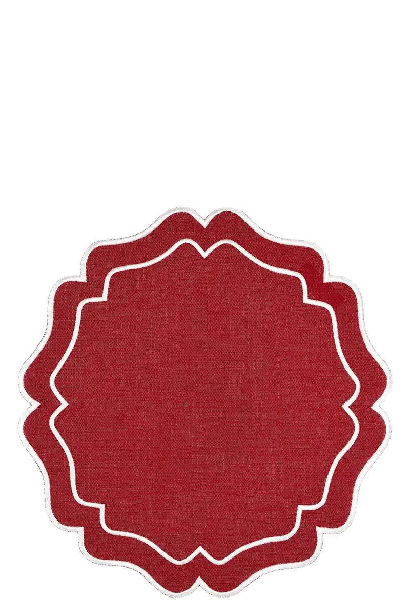 LABARRI Tovaglietta 'Topkapi' Rosso