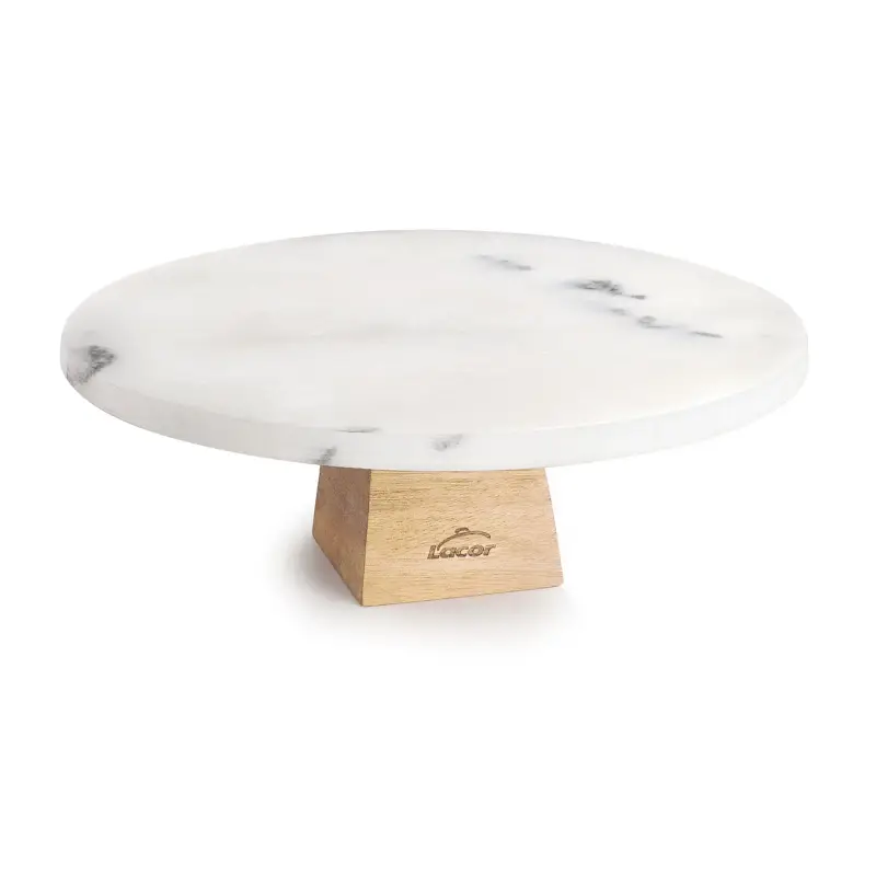 Lacor Piatto per torte in marmo