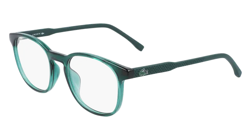 Lacoste Bambino L3632 315 Montature da vista Plastica Verde Rotonda Fotocromatiche Fotocromatiche