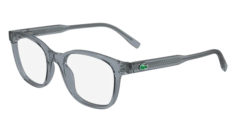 Lacoste Bambino L3660 020 Montature da vista Bio-iniettato Grigio Rotonda Normale Normale