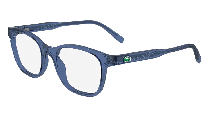 Lacoste Bambino L3660 424 Montature da vista Bio-iniettato Blu Rotonda Normale Normale