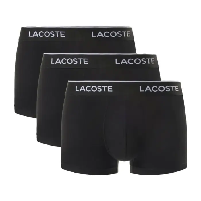 Boxer Lacoste Biancheria intima--UOMO Nero