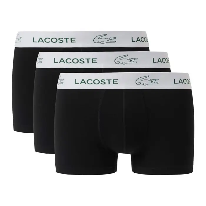 Boxer Lacoste Biancheria intima--UOMO Nero