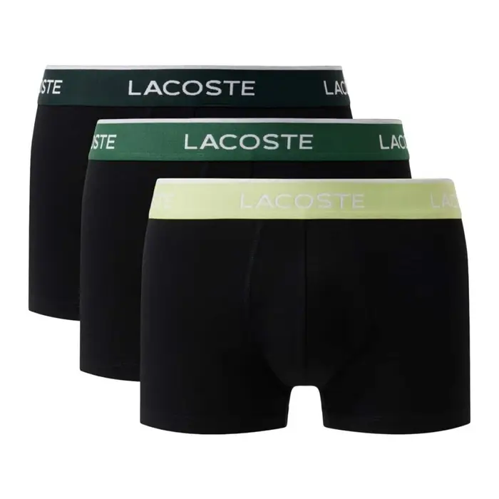 Boxer Lacoste Biancheria intima--UOMO Nero
