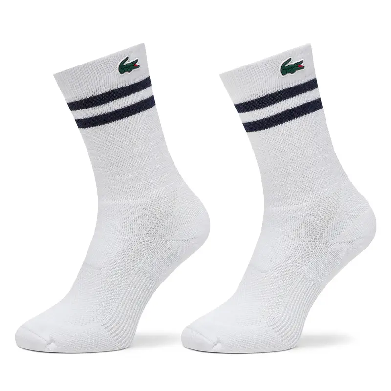 Lacoste Calzini lunghi RA1095 Bianco