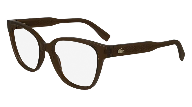 Lacoste Donna L2944 210 Montature da vista Bio-iniettato Marrone Squadrata Normale Normale
