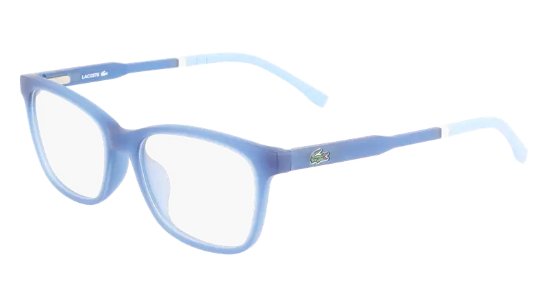 Lacoste Junior L3648 424 Montature da vista Bio-iniettato Blu Farfalla Normale Fotocromatiche