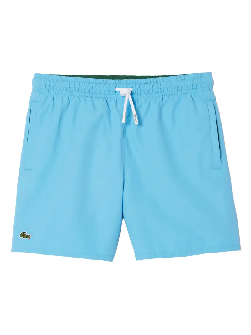 LACOSTE KIDS Costume azzurro tinta unita