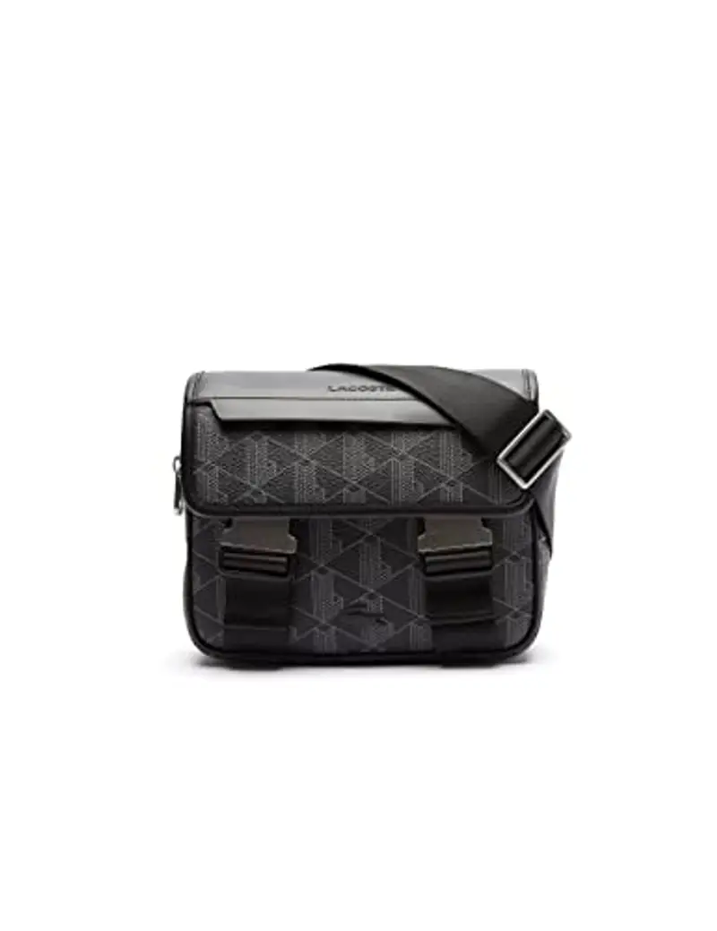 Lacoste Borsa messenger Uomo Nero 954617
