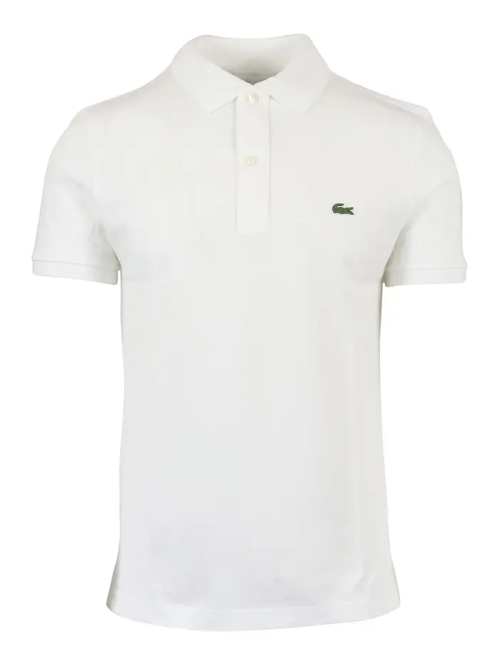 Polo in piquet Bianco