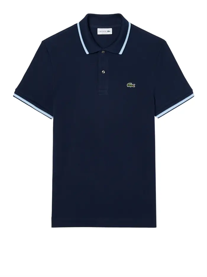 polo lacoste da uomo - blu