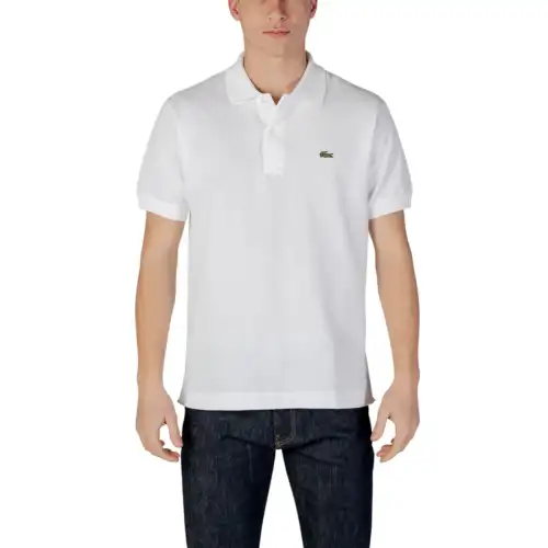 LACOSTE Polo Maniche Corte Uomo Bianco