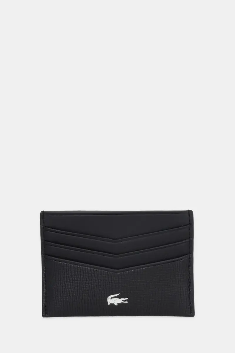 Lacoste portacarte in pelle colore nero NH5056OI