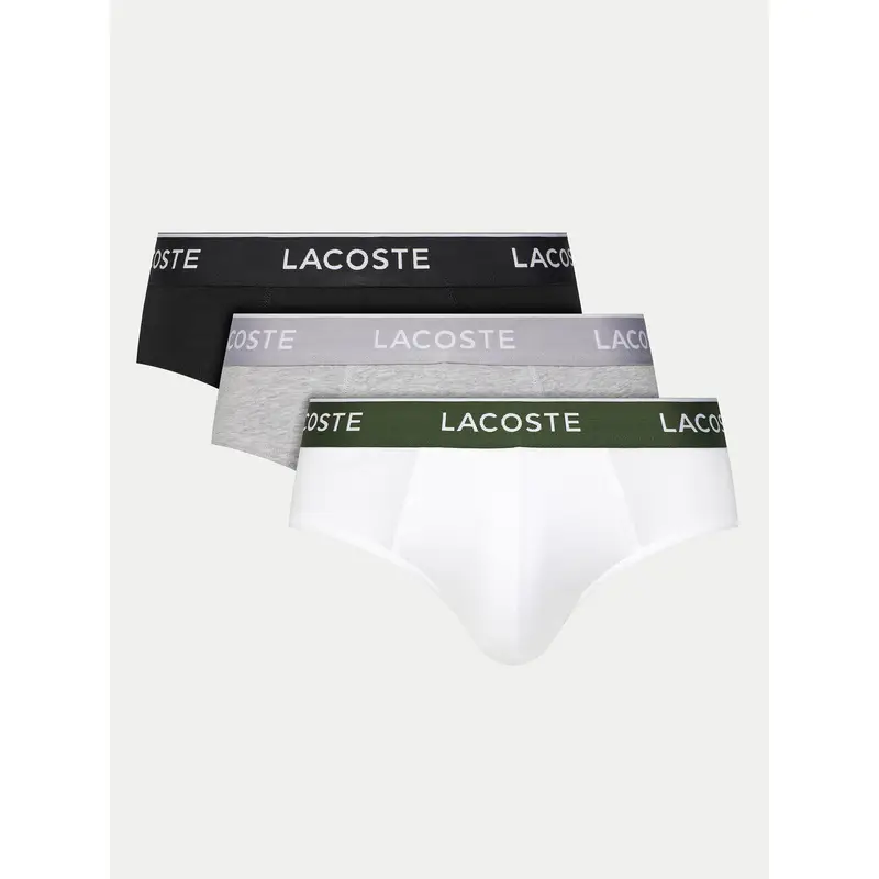 Lacoste Set di 3 slip 8H1293 Multicolore