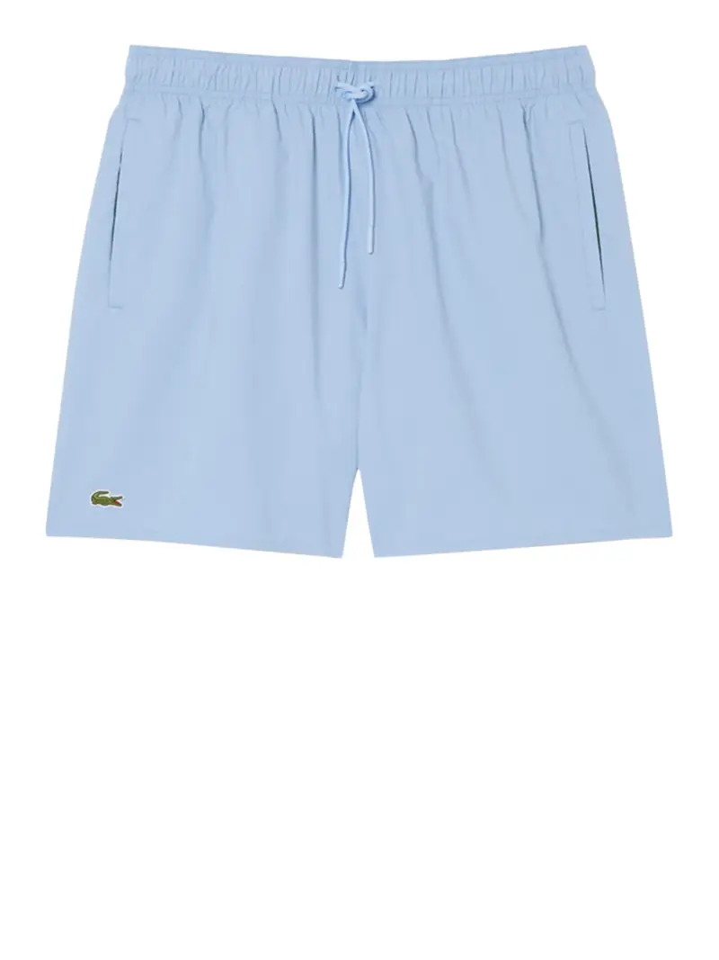 lacoste shorts mare da uomo - celeste