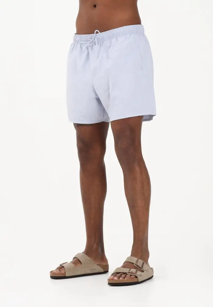 Lacoste Shorts mare polvere da uomo con con patch logo
