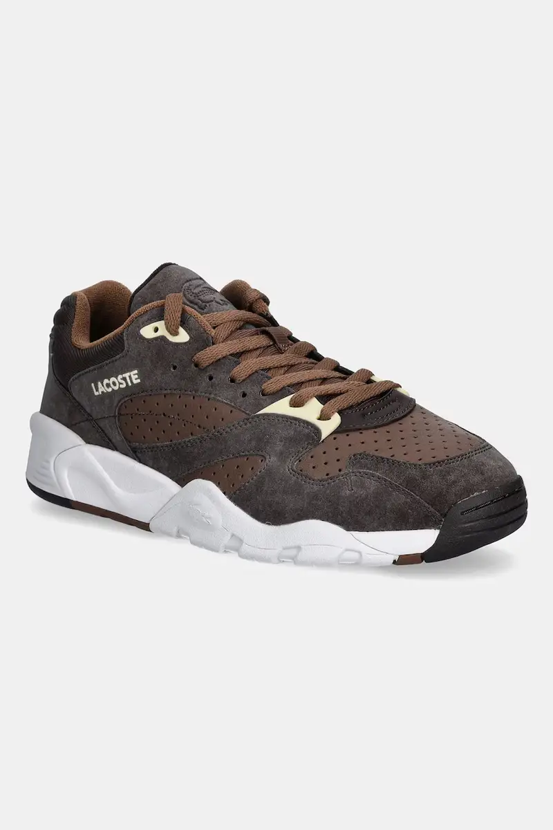 Lacoste sneakers Game Trainer Sneakers uomo colore marrone 50SMA0091