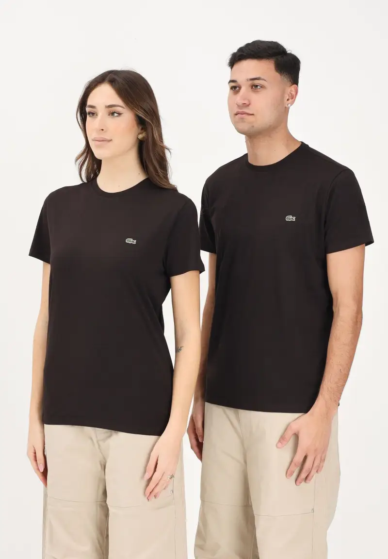 Lacoste T-shirt Donna Marrone 4346398